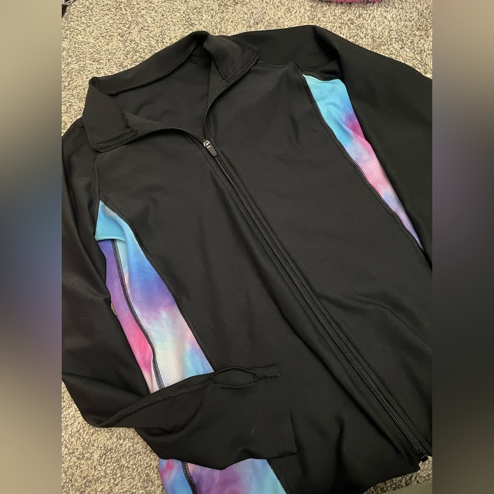 Workout zip up